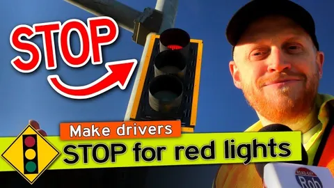 Three ways to FIX a STOP LIGHT (so drivers ACTUALLY STOP!)