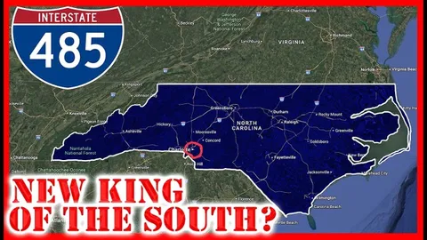 How I-485 TRANSFORMED Charlotte into a MAJOR American City | Benefits of Ring Roads