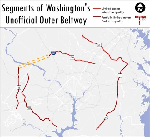 The "Outer Beltway" Is DC's Zombie Highway Project That Won't Stay Dead